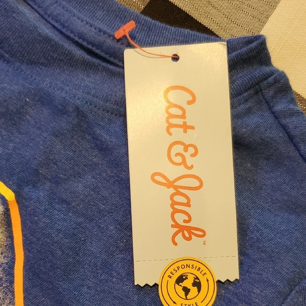 Carter's Blue Sharkastic Kids Shirt